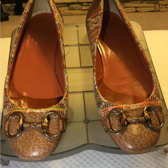 Gucci raffia ballet flats - Picture 15 of 16